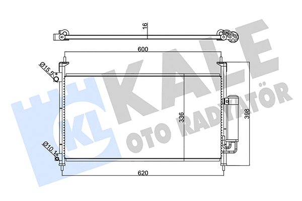 Condenser, air conditioning (342965)