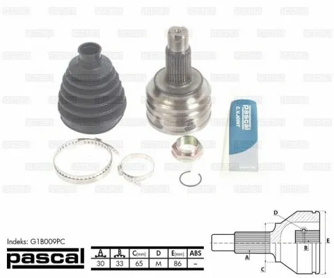 Joint Kit, drive shaft