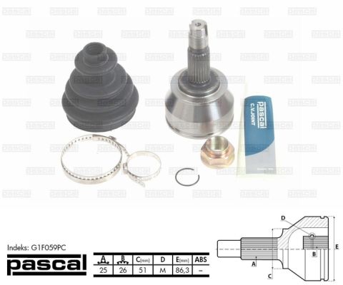 Joint Kit, drive shaft