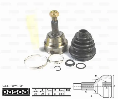 Joint Kit, drive shaft