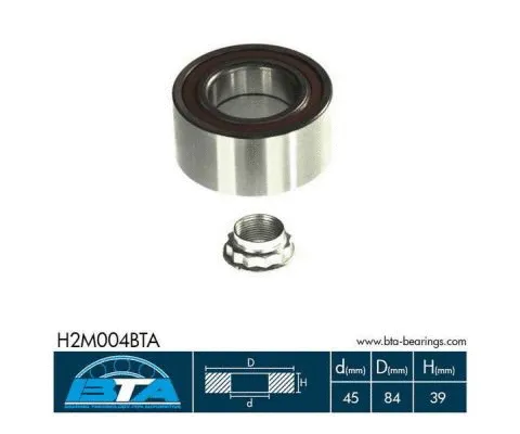 Wheel Bearing Kit (H2M004BTA)