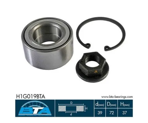 Wheel Bearing Kit (H1G019BTA)