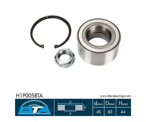 Wheel Bearing Kit (H1P005BTA)