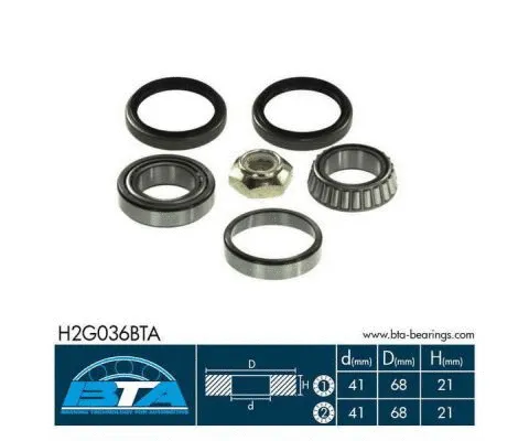 Wheel Bearing Kit (H2G036BTA)
