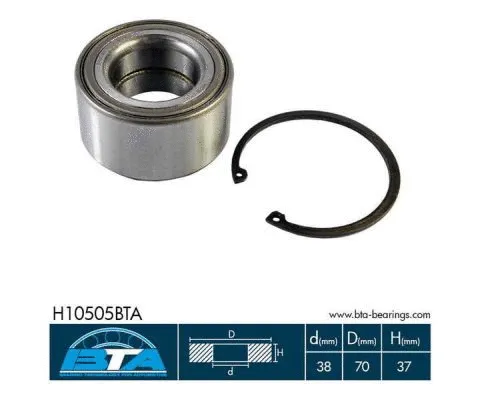 Wheel Bearing Kit (H10505BTA)