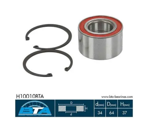 Wheel Bearing Kit (H10010BTA)
