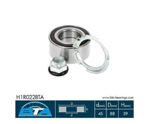 Wheel Bearing Kit (H1R022BTA)