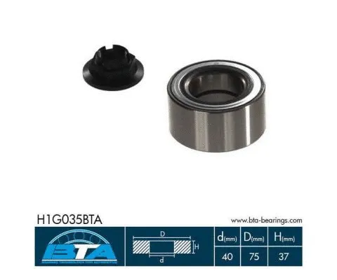 Wheel Bearing Kit (H1G035BTA)