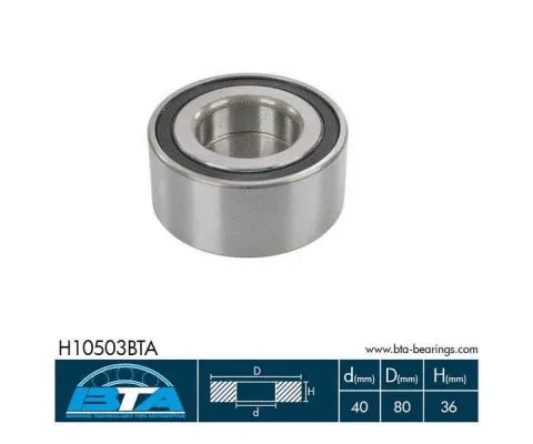 Wheel Bearing Kit (H10503BTA)