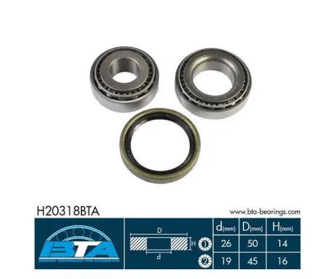 Wheel Bearing Kit (H20318BTA)