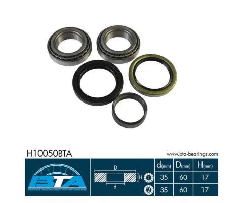 Wheel Bearing Kit (H10050BTA)