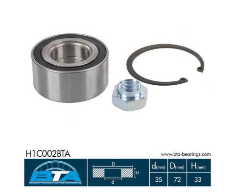 Wheel Bearing Kit (H1C002BTA)