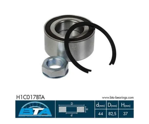 Wheel Bearing Kit (H1C017BTA)