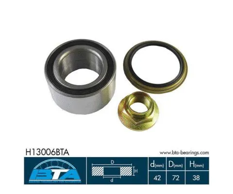 Wheel Bearing Kit (H13006BTA)