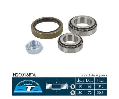 Wheel Bearing Kit (H2C016BTA)