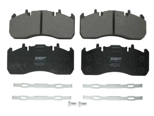 Brake Pad Set, disc brake (07-P29173)