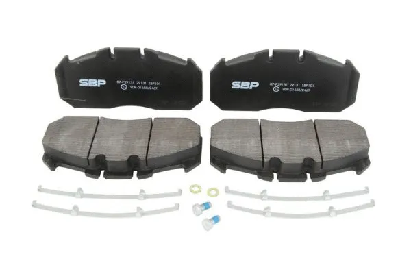Brake Pad Set, disc brake (07-P29131)