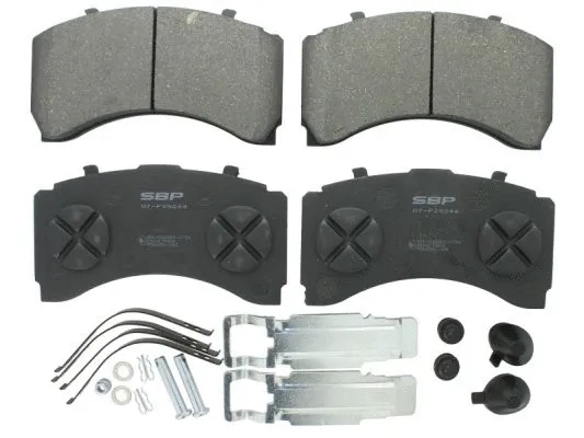 Brake Pad Set, disc brake (07-P29244)