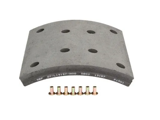 Brake Lining Kit, drum brake (07-L19187-N00)