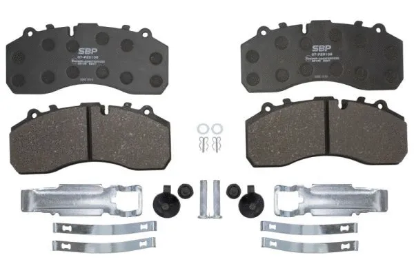 Brake Pad Set, disc brake (07-P29108)