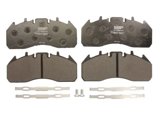 Brake Pad Set, disc brake (07-P29174)