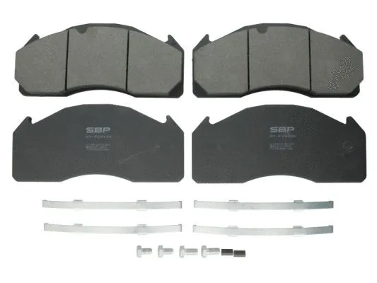 Brake Pad Set, disc brake (07-P29125)