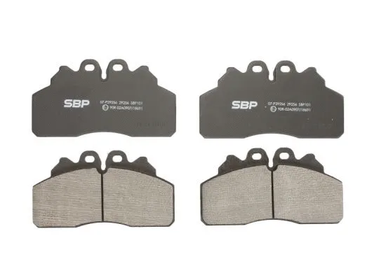 Brake Pad Set, disc brake (07-P29256)