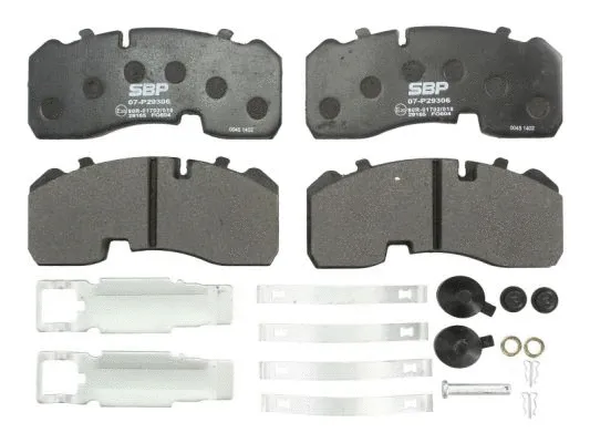 Brake Pad Set, disc brake (07-P29306)