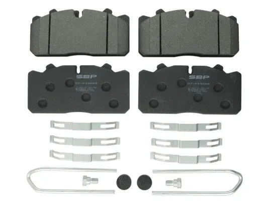 Brake Pad Set, disc brake (07-P29088)