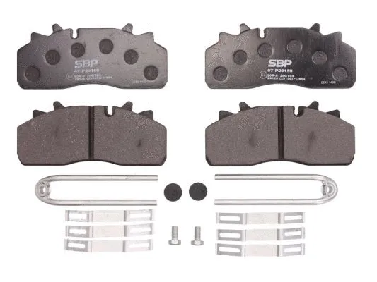 Brake Pad Set, disc brake (07-P29159)