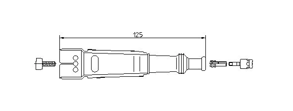 Plug, spark plug (13202/1)