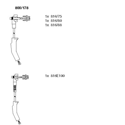Ignition Cable Kit (800/178)