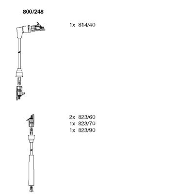 Ignition Cable Kit (800/248)