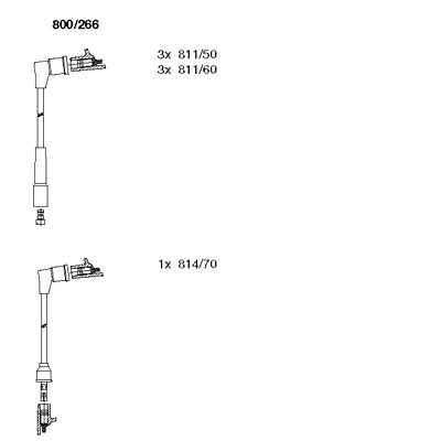 Ignition Cable Kit (800/266)