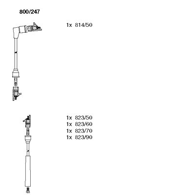 Ignition Cable Kit (800/247)