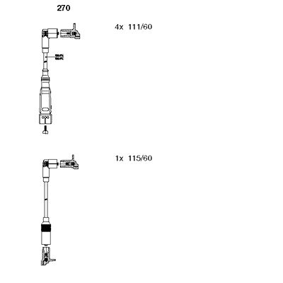 Ignition Cable Kit (270)