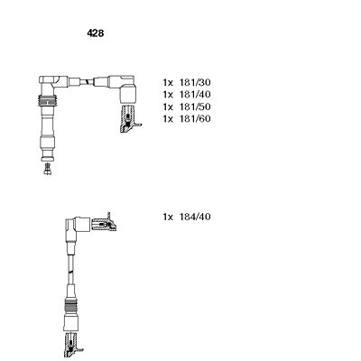 Ignition Cable Kit (428)