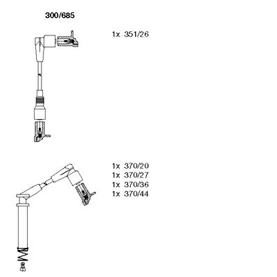 Ignition Cable Kit (300/685)