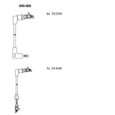 Ignition Cable Kit (300/426)