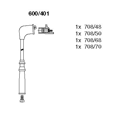Ignition Cable Kit (600/401)
