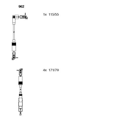 Ignition Cable Kit (962)