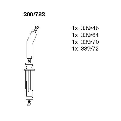 Ignition Cable Kit (300/783)