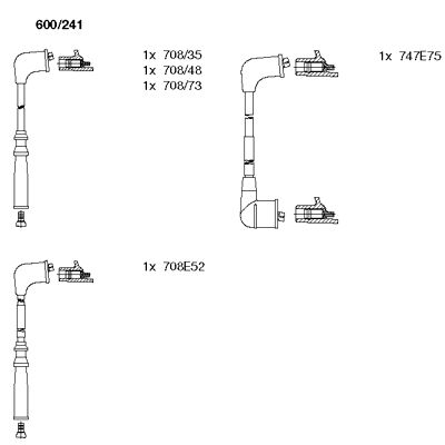 Ignition Cable Kit (600/241)