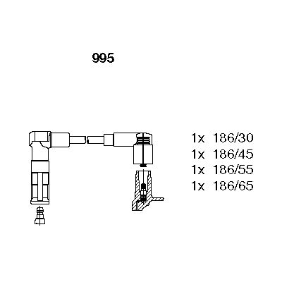 Ignition Cable Kit (995)
