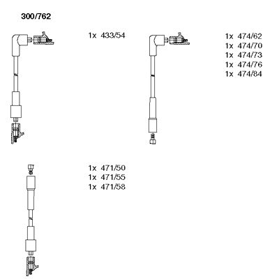 Ignition Cable Kit (300/762)