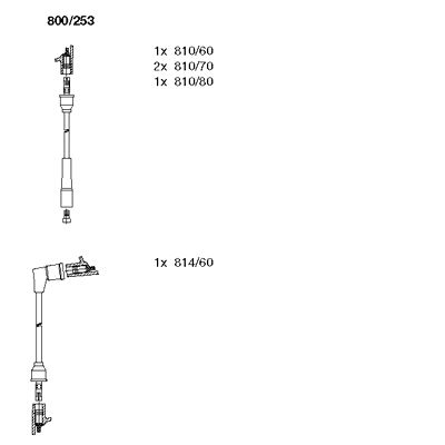 Ignition Cable Kit (800/253)