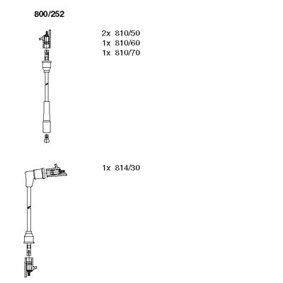 Ignition Cable Kit (800/252)