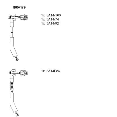 Ignition Cable Kit (800/179)
