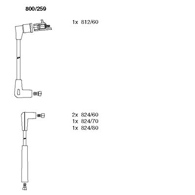 Ignition Cable Kit (800/259)