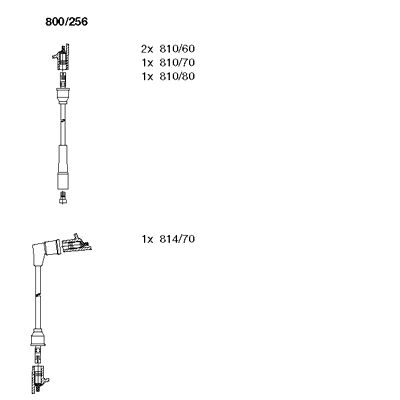 Ignition Cable Kit (800/256)